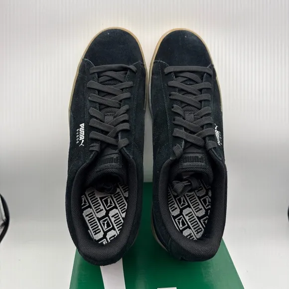 Puma Suede Classic Explosive Mens Shoes Size 10.5 NIB 362591 03 Black Blue
