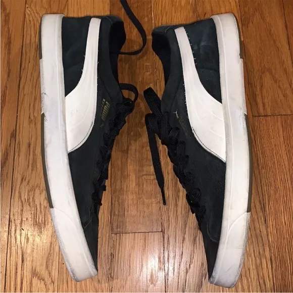 Puma suede leather shoes