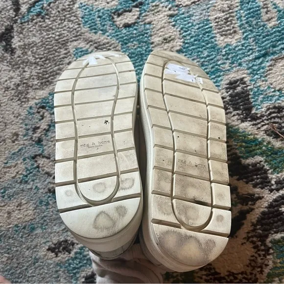 Rag &amp; Bone gray suede leather sneaker shoes