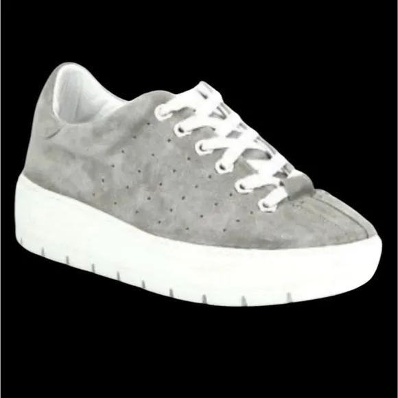 Rag &amp; Bone gray suede leather sneaker shoes
