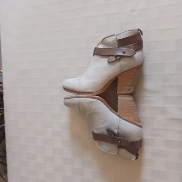 Rag &amp; Bone Harrow Suede Leather Ankle Boots