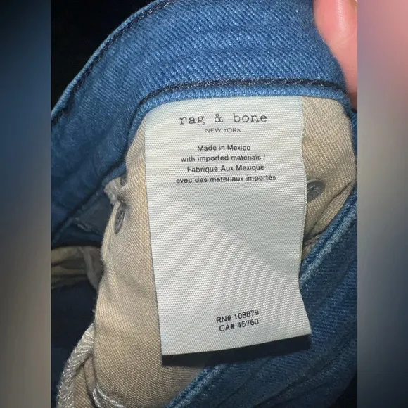Rag &amp; Bone Jeans size 27