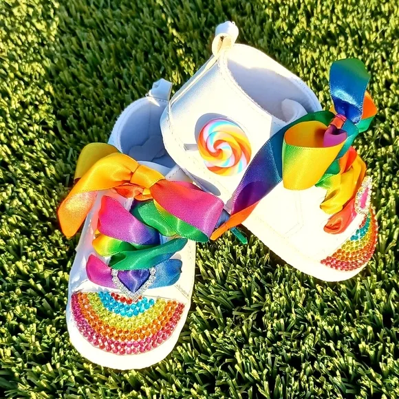 Rainbow Shoes - Vegan Leather