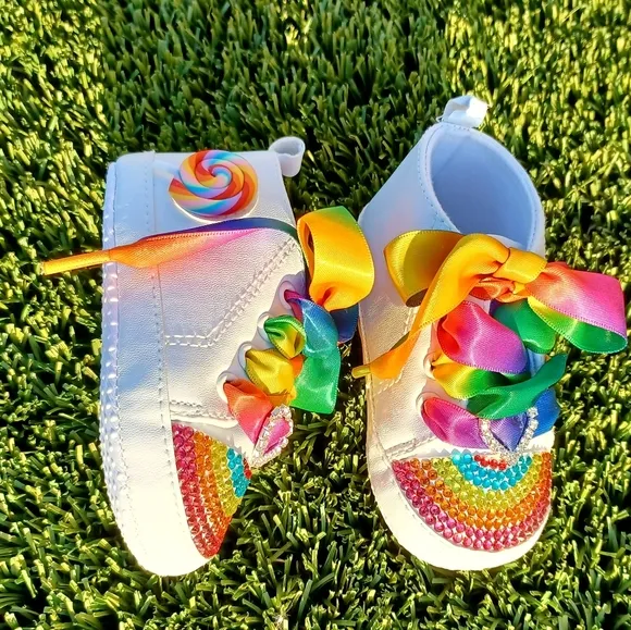 Rainbow Shoes - Vegan Leather