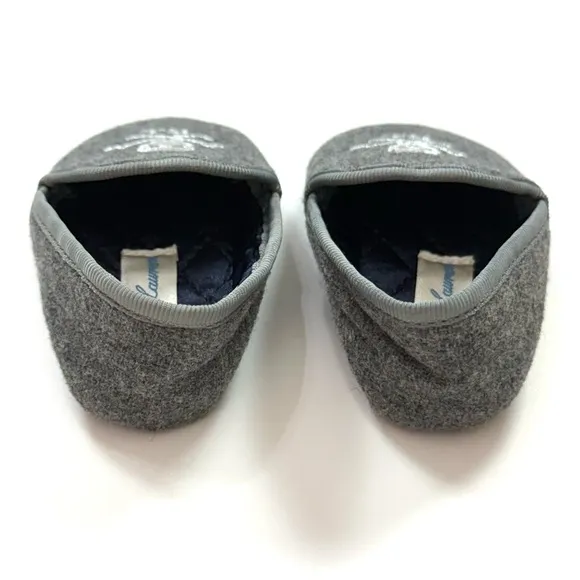 Ralph Lauren Skull &amp; Crossbones Smoking Slippers