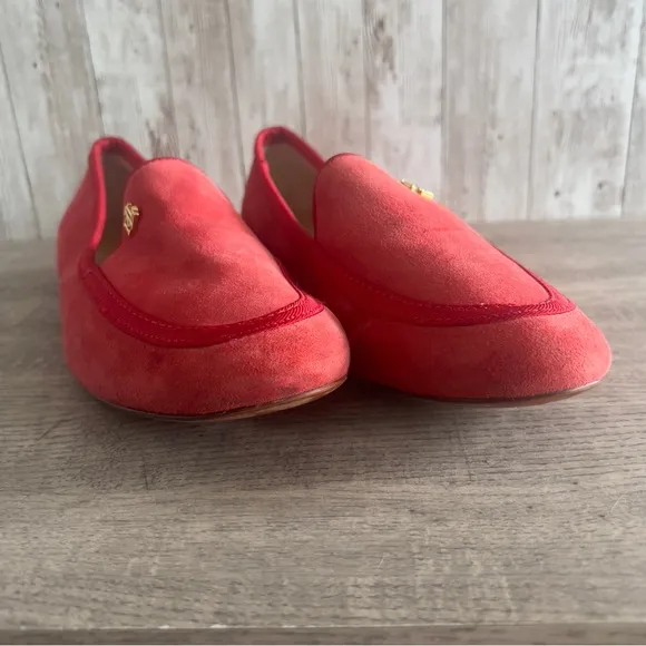 Ralph Lauren Women's Red Loafers