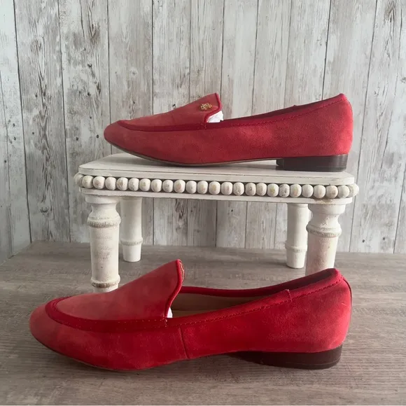 Ralph Lauren Women's Red Loafers