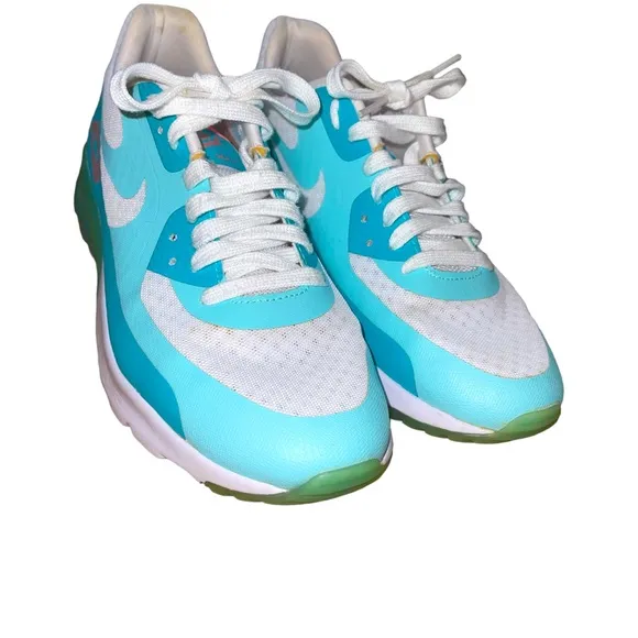 RARE Nike AirMax 90 Ultra Breathe Retro Lava Glow Size 9