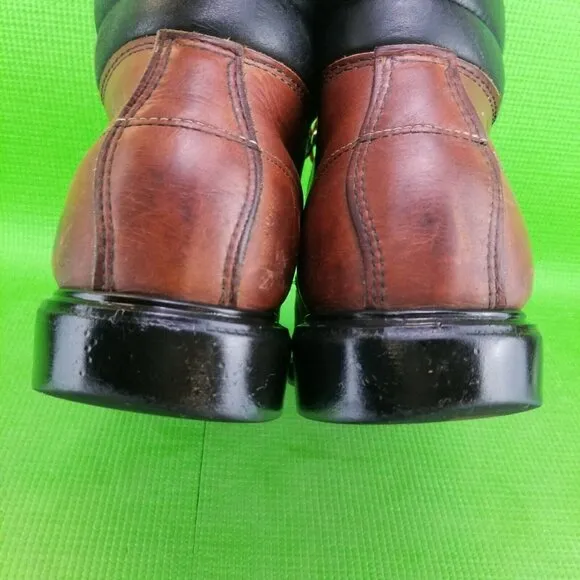 Red Wing Shoes 6&quot; Super Sole Boot Red Leather Soft Moc-Toe 16015 Men's 9EE USA