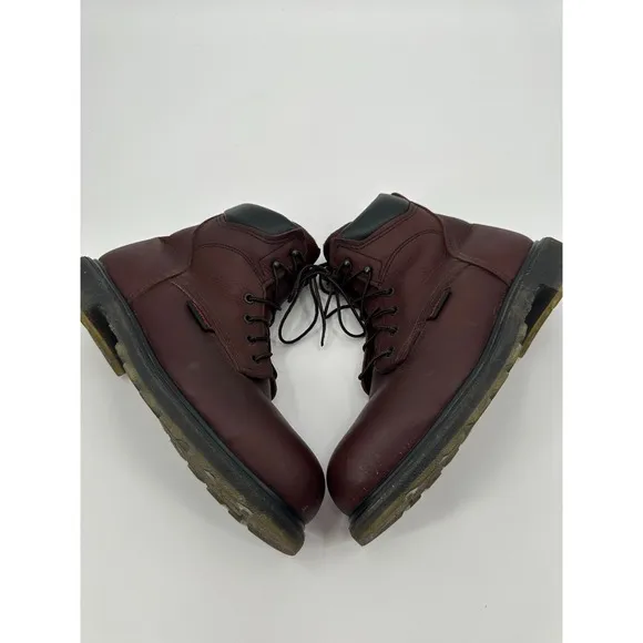 Redwing Supersole 6 inch Safety Boot Men 9 Brown Lace Up Steel Toe 2406