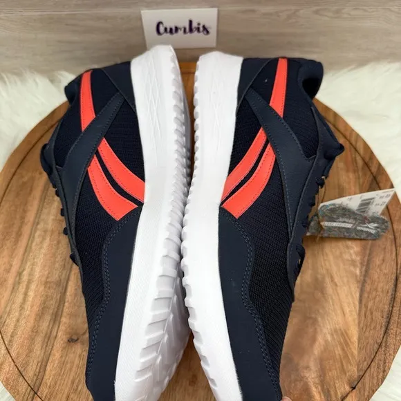 Reebok Energen Lite Navy/Orange/White Mesh Running Shoes Men’s Size 11 GY1442