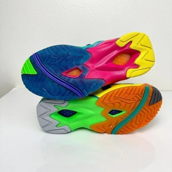 Reebok Kamikaze II NERF NERFOOP Basketball Shoes Men Size 4 Women 5.5