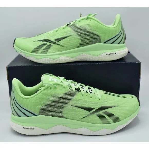 Reebok Men Size 10 Floatride Run Fast 3.0 Neon Mint Green Running Shoes Sneakers