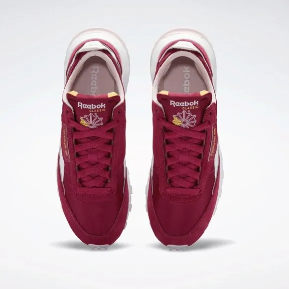 Reebok Red Classic Leather Legacy Women's Shoes