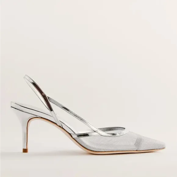 Reformation Silver Women's Shoes