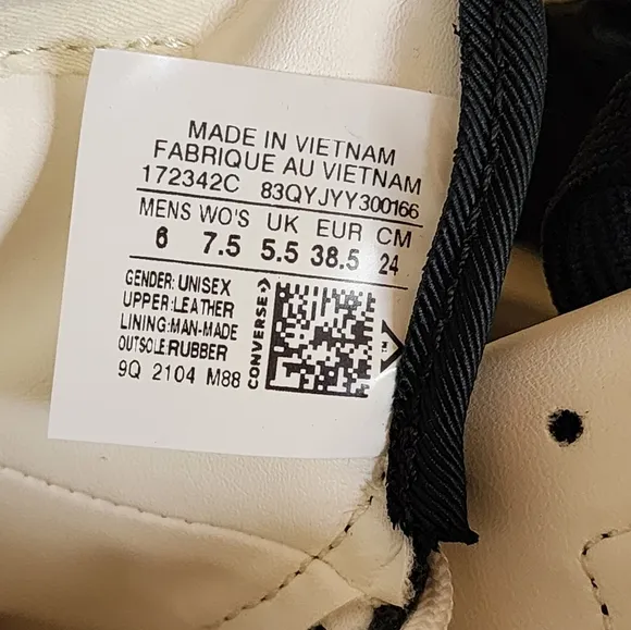 Rick Owens   Converse Inflated TURBOWPN Leather Sneakers M6 W7.5