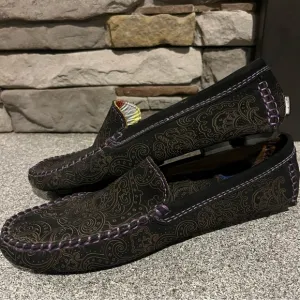 ROBERT GRAHAM men’s Verrazano Driving Moccasins shoes