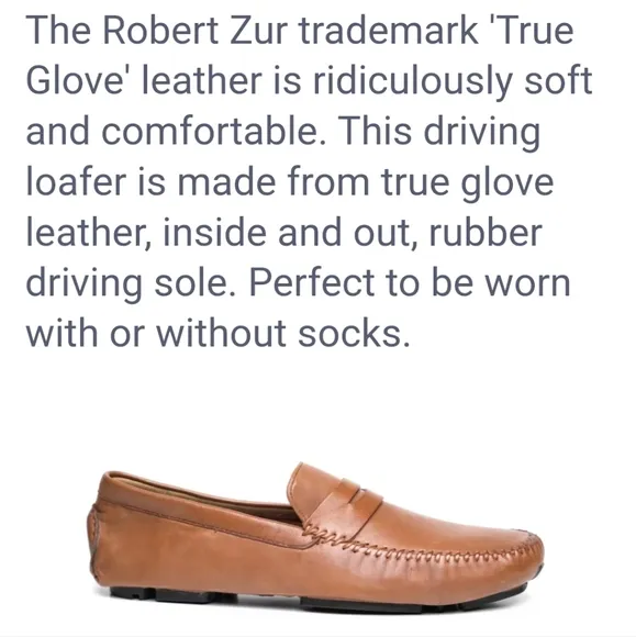 ROBERT ZUR Hugo True Glove Driving Mocassin