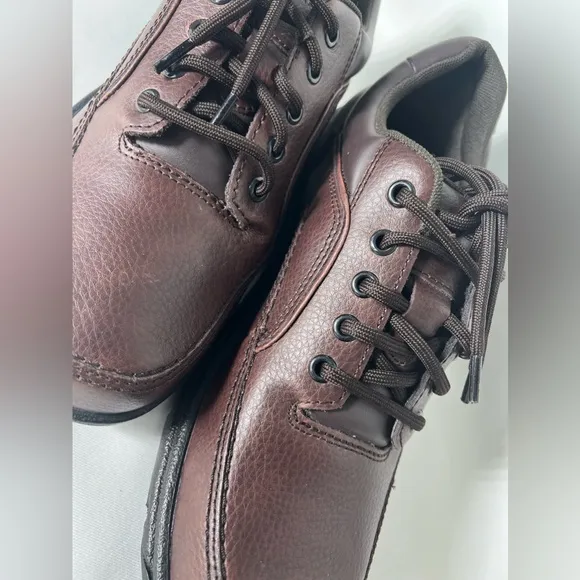 Rockport - Men’s Ridgefield Eureka Lace-Up Brown Shoes Size:8.5 Brand New No Box