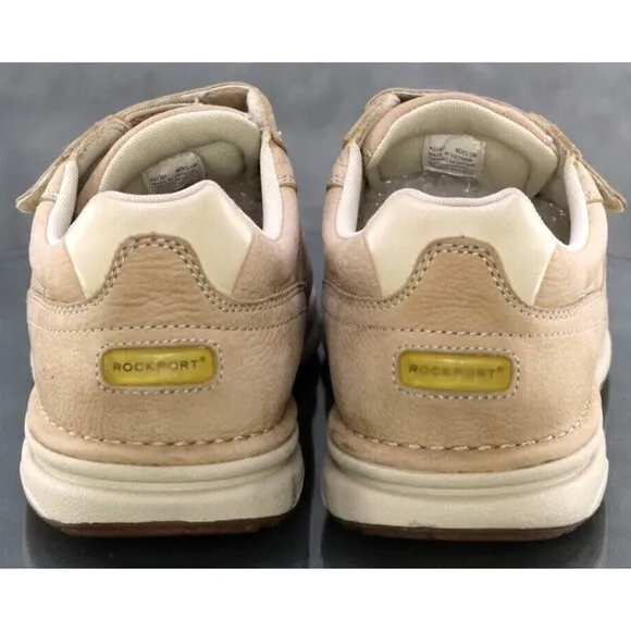 Rockport Prowalker Men's Comfort Casual Walking Shoes Size 13 Leather Tan K51301