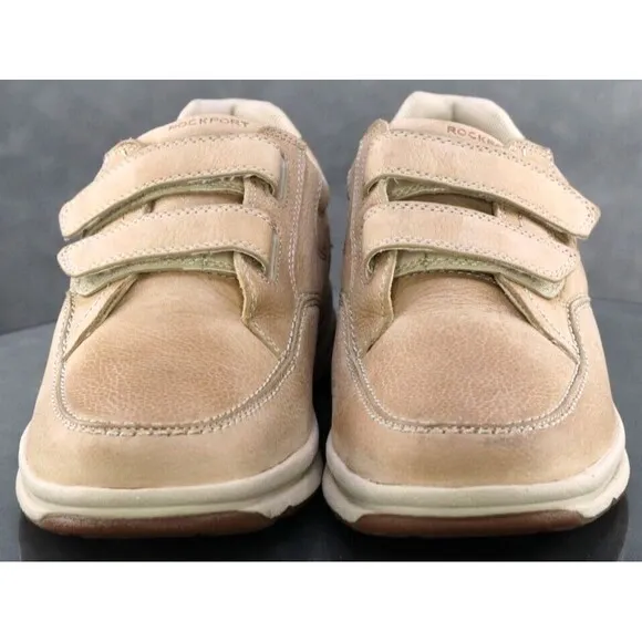 Rockport Prowalker Men's Comfort Casual Walking Shoes Size 13 Leather Tan K51301