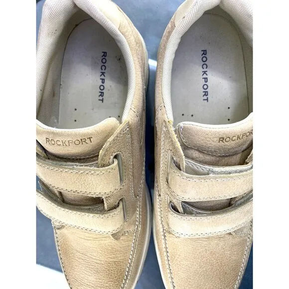Rockport Prowalker Men's Comfort Casual Walking Shoes Size 13 Leather Tan K51301