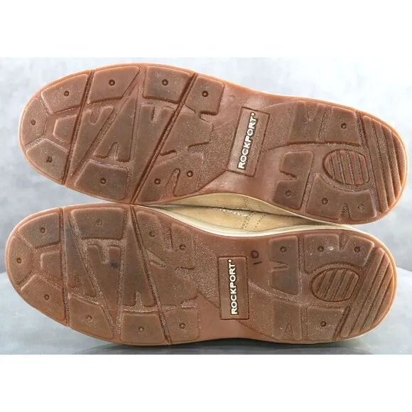 Rockport Prowalker Men's Comfort Casual Walking Shoes Size 13 Leather Tan K51301