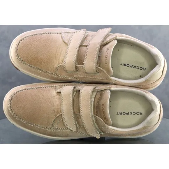 Rockport Prowalker Men's Comfort Casual Walking Shoes Size 13 Leather Tan K51301