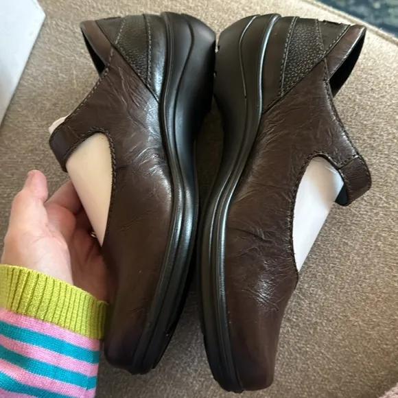 Romika Brown Cassie Mary Jane Leather Comfort Shoes 37