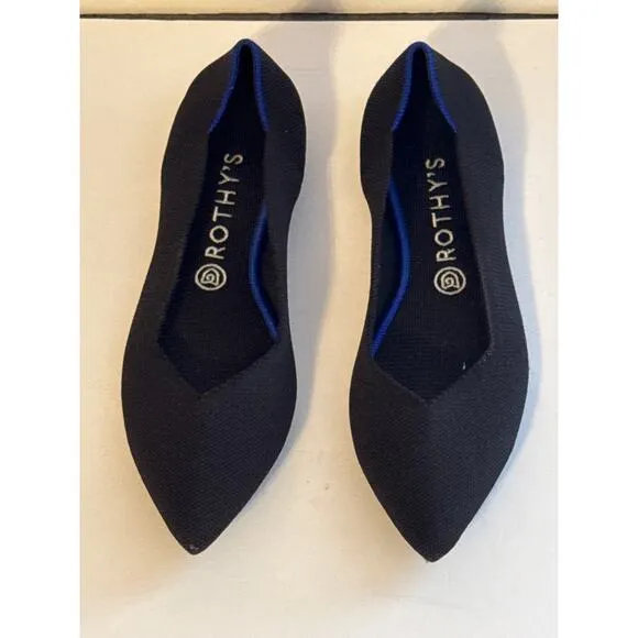 Rothy’s Black Fabric Shoes size 10
