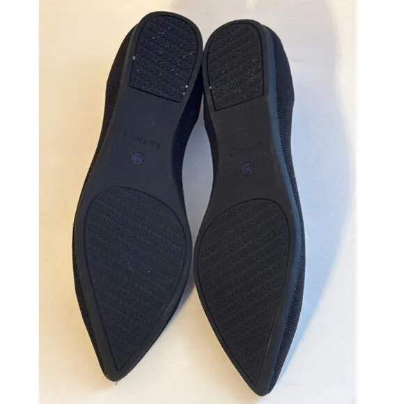 Rothy’s Black Fabric Shoes size 10