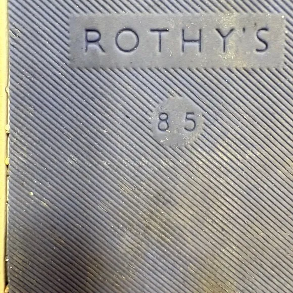 Rothy's Knit Sneakers Navy Blue Slip On Casual Shoes Women’s Size 8.5 US