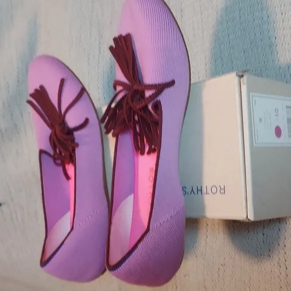 Rothy’s Merino Tassel Loafer in Very Pink Limited Edition