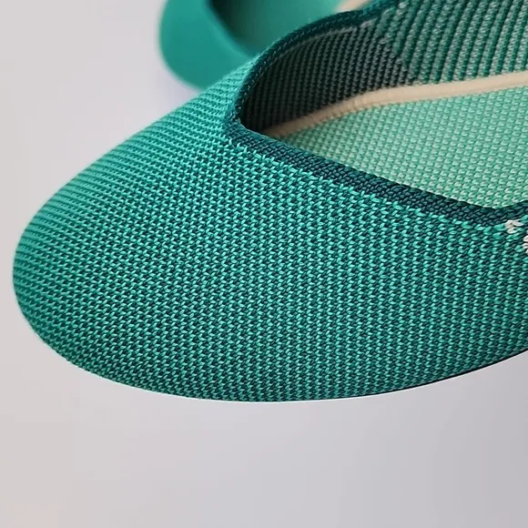 ROTHY's Mint Green Round Toe Flat Shoes - Women's 9