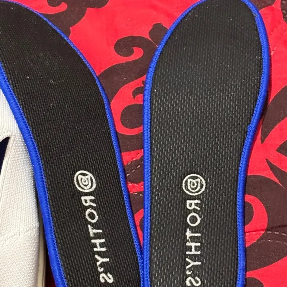 ROTHY'S SHOES FOR MEN COLOR WHITHE AND BLUE SIZE 8.5