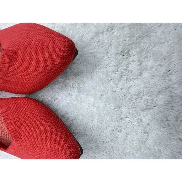 Rothy's The Point Shoes 7 Knit Slip On Pointed Toe Ballet Flat Woman’s