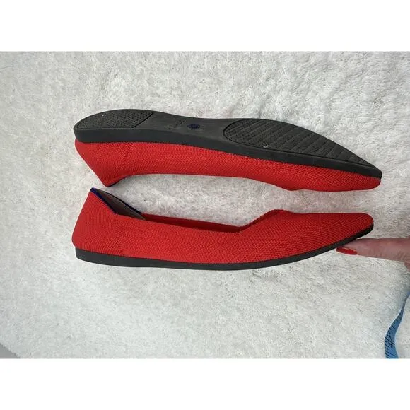 Rothy's The Point Shoes 7 Knit Slip On Pointed Toe Ballet Flat Woman’s