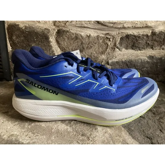 SALOMON S/Lab Phantasm 2 Blue Carbon Plated Running Shoes Men Size 10.5 New