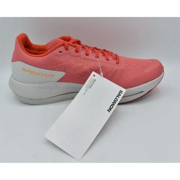 Salomon Womens Size 9 Spectur Tea Rose Lunar Rock Running Shoes Sneakers