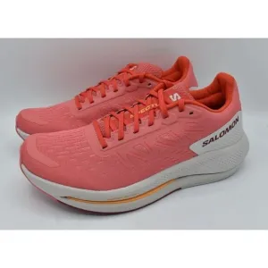 Salomon Womens Size 9 Spectur Tea Rose Lunar Rock Running Shoes Sneakers