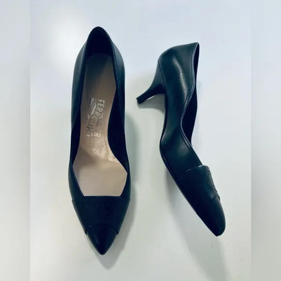 Salvatore Ferragamo Black Women's Shoes