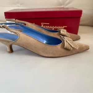 Salvatore Ferragamo DEDICA Slingback, Size 8.5