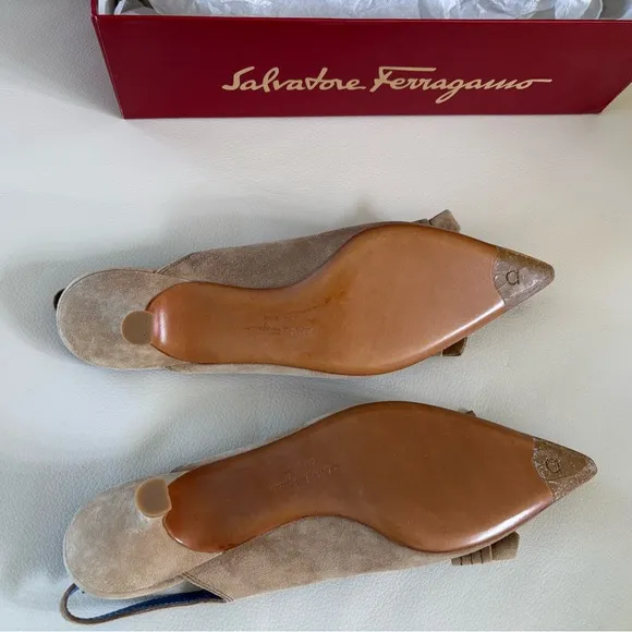 Salvatore Ferragamo DEDICA Slingback, Size 8.5