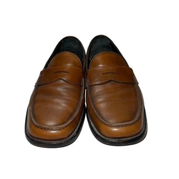 Salvatore Ferragamo Penny Loafers Men Shoes Size 10