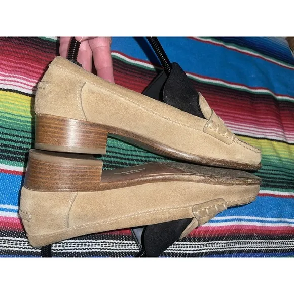 Salvatore Ferragamo Shoes Women Loafers 7.5B Florence Italy