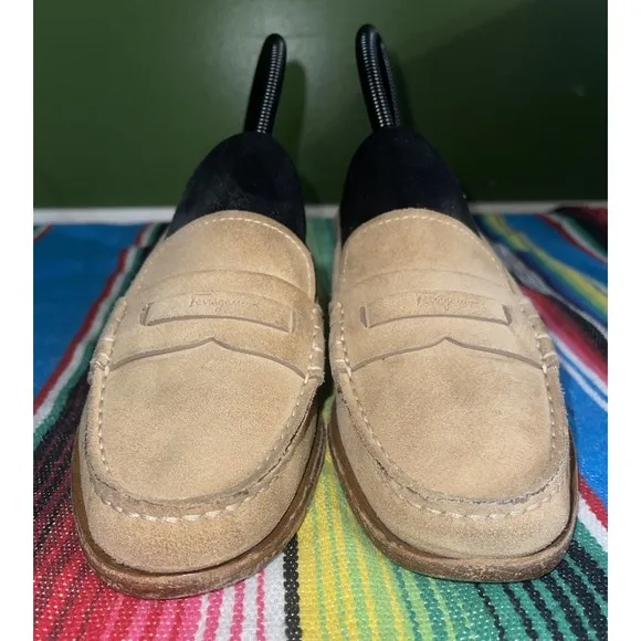 Salvatore Ferragamo Shoes Women Loafers 7.5B Florence Italy