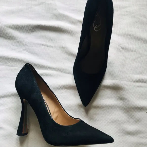 Sam Edelman suede Black Women's Pumps