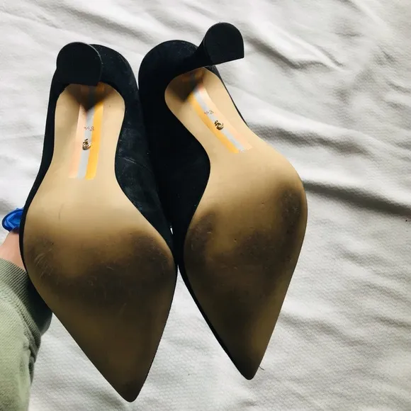 Sam Edelman suede Black Women's Pumps