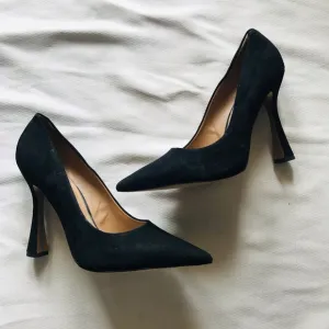Sam Edelman suede Black Women's Pumps