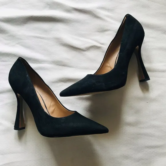 Sam Edelman suede Black Women's Pumps